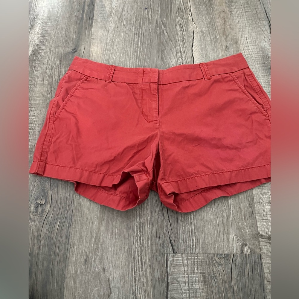 J. Crew Vibrant Red Women's Shorts casual summer beach